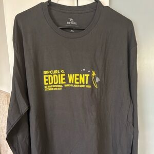 Rip Curl Eddie Aikau Waimea Bay Hawaii Long Sleeve Shirt